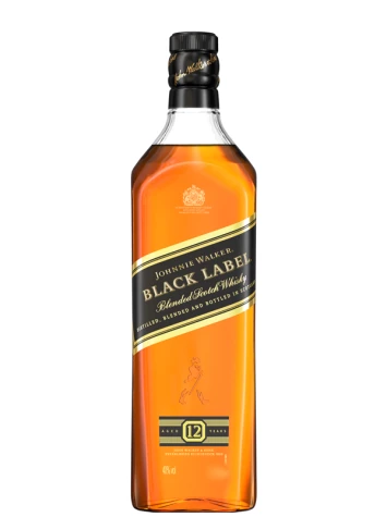 JOHNNIE WALKER BLACK LABEL 12 ANS