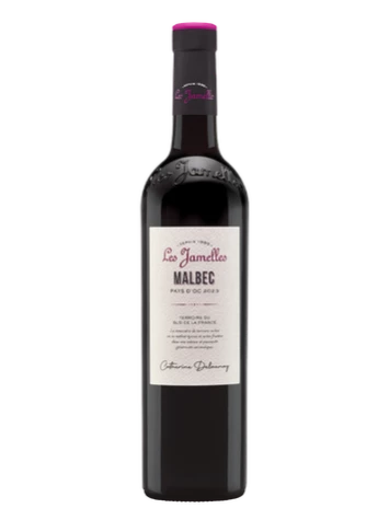 IGP D'OC LES JAMELLES MALBEC ROUGE 2023