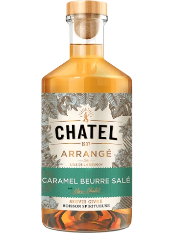Chatel Rhum RHUM ARRANGÉ CHATEL CARAMEL-BEURRE SALÉ (La Réunion) | Bouteille de ...